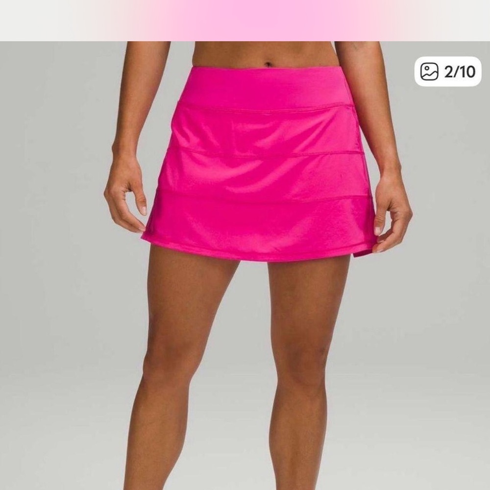 lululemon athletica sonic pink Pace Rival skirt - Picture 7 of 14